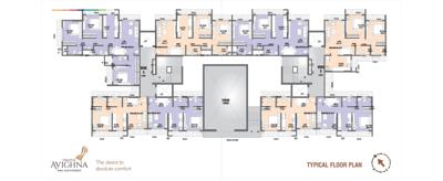  avighna Swastik Avighna Cluster Plan