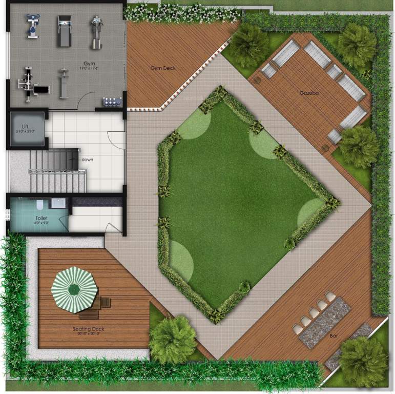  beckford Voora Beckford Cluster Plan For Terrace