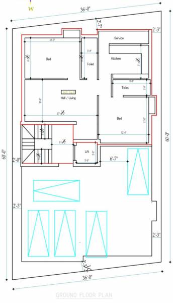  radha Radha Cluster Plan for ground Floor