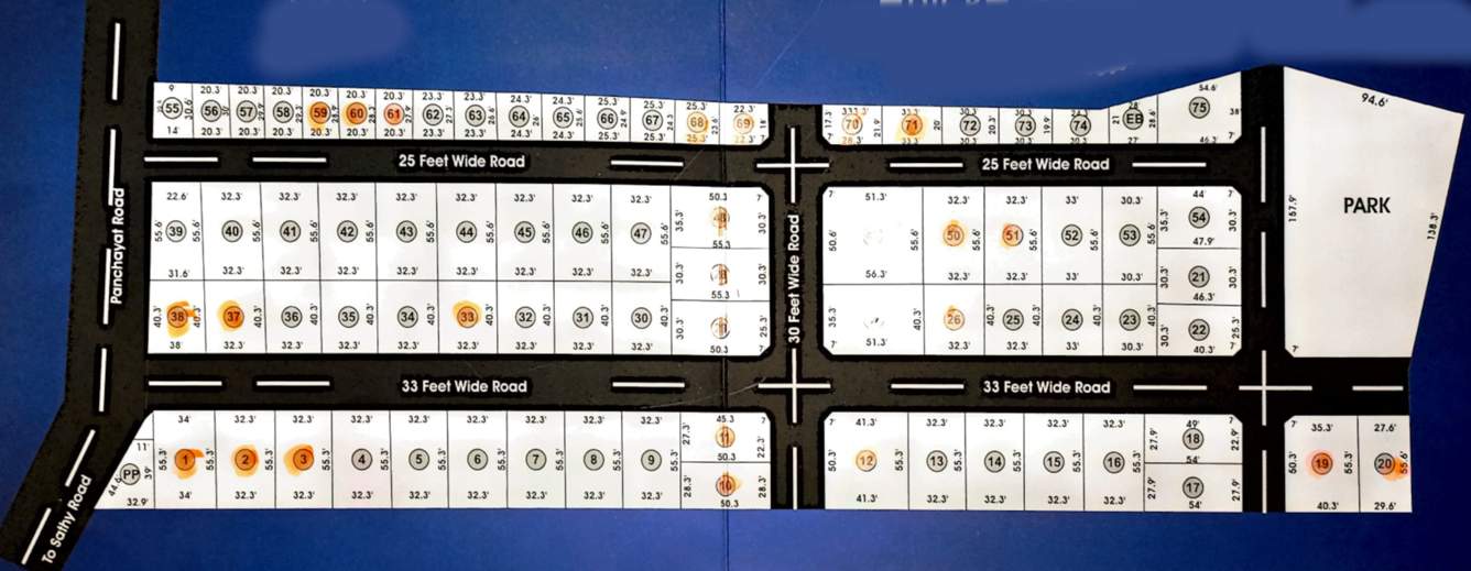 sastha nagar Layout Plan