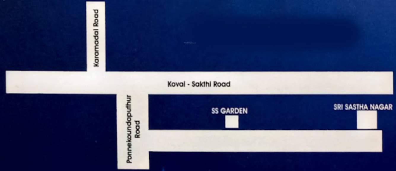 sastha nagar Location Plan