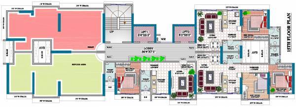  unique-pride Unique Pride Cluster Plan for 15th Floor