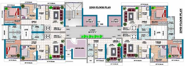  unique-pride Unique Pride Cluster Plan for 22th Floor