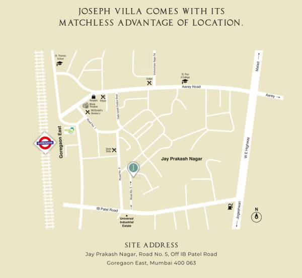  joseph-villa Location Plan