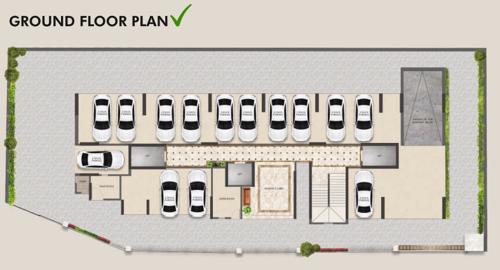  shivneri-chs-adityaraj-gateway Adityaraj Gateway Cluster Plan For Ground Floor