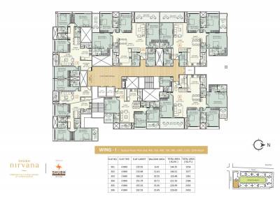  shubh-nirvana Wing G Cluster Plan