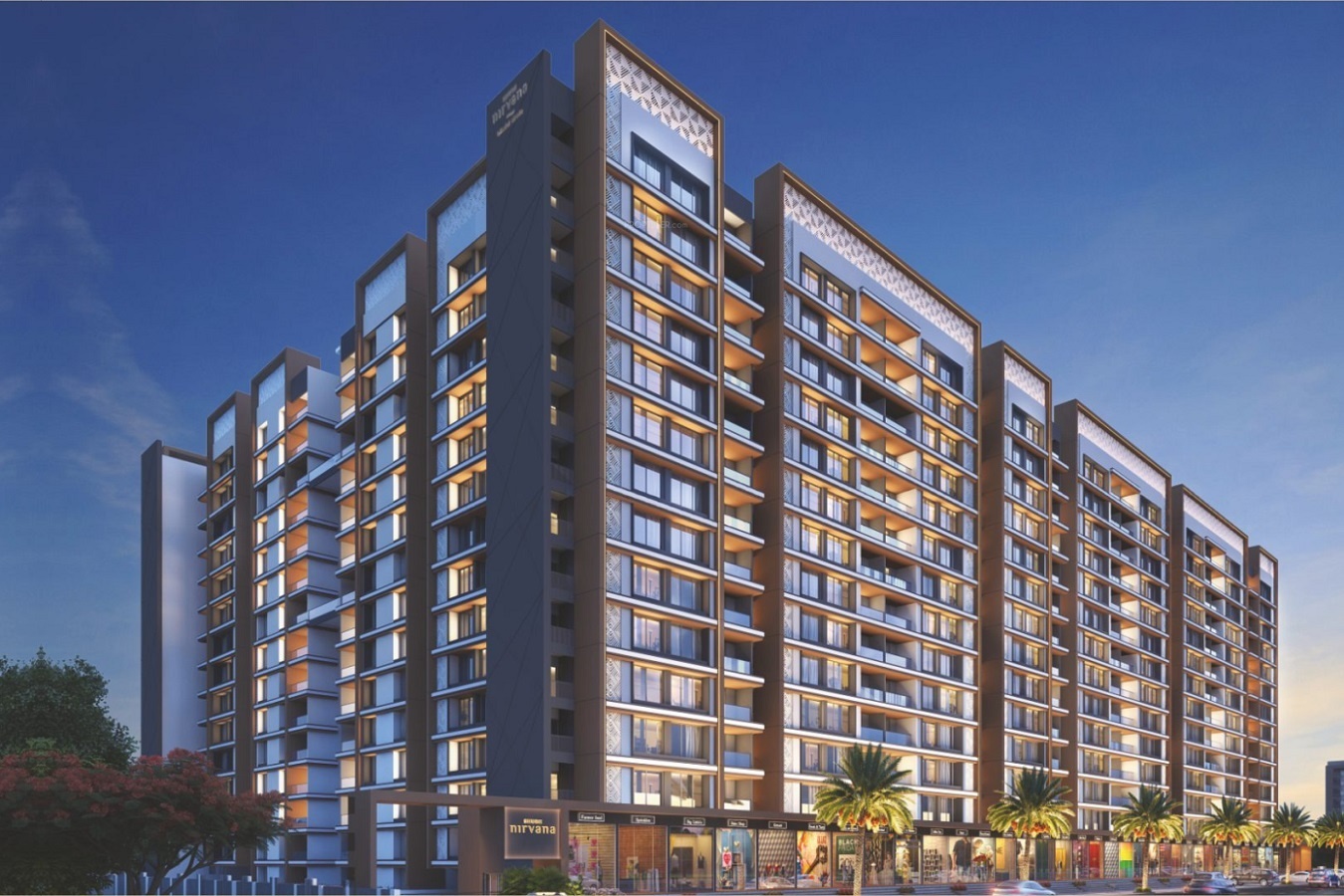 471 sq ft 2 BHK 2T Apartment for Sale in Shubh Landmarks Nirvana Viman