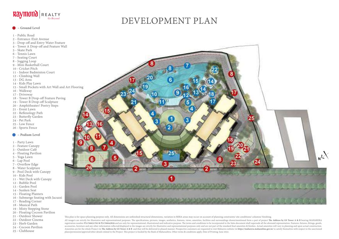  the address by gs tower b Master Plan