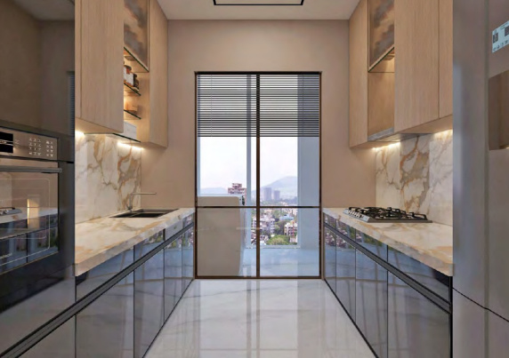 Kitchen the-address-by-gs-tower-b Kitchen