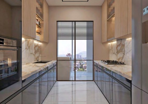  the address by gs tower b Kitchen