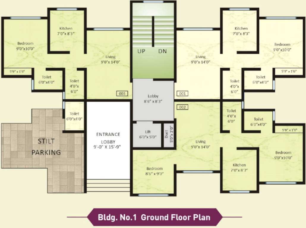  kurlai complex Shree Kurlai Complex Building No 01 Cluster Plan for ground Floor