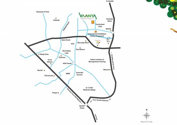  vaanya-cluster-d Location Plan