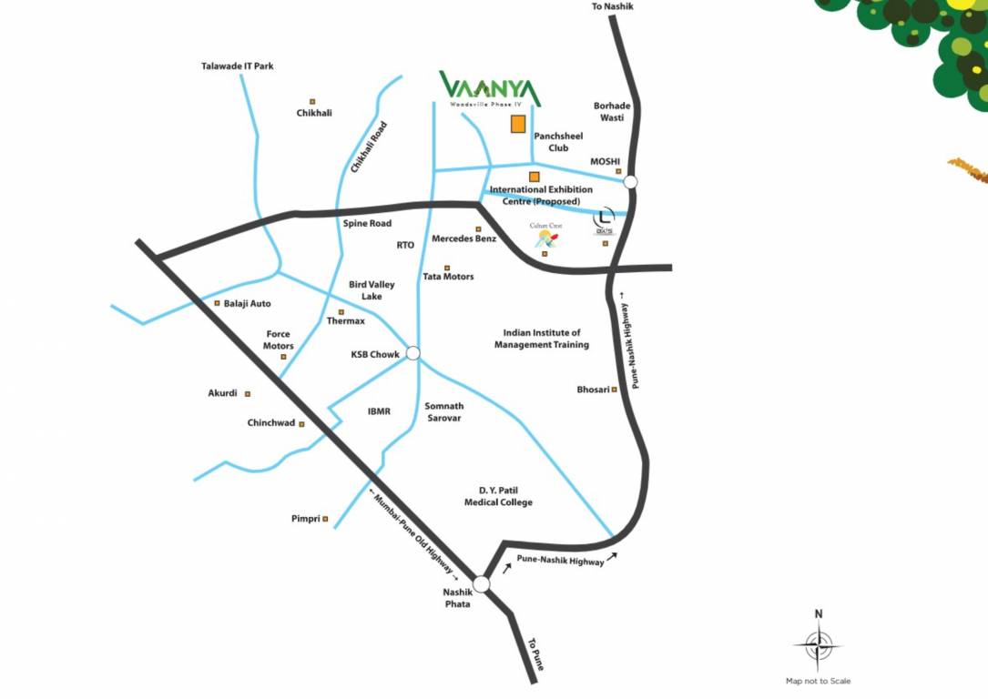  vaanya cluster d Location Plan