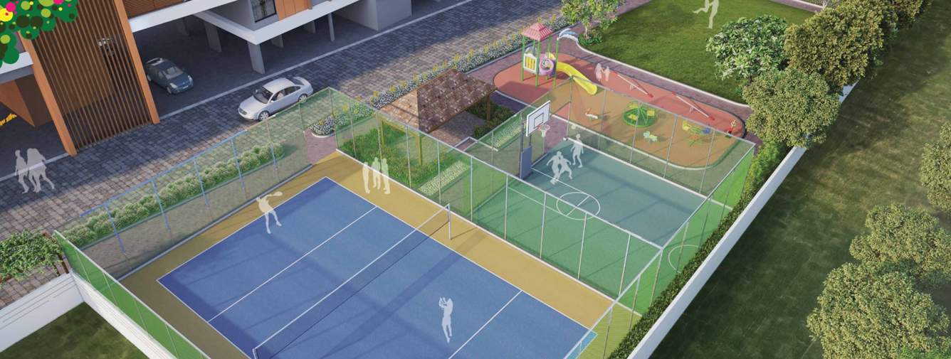  vaanya cluster d Tennis Court
