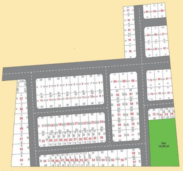  sri-senthur-happy-homes Layout Plan