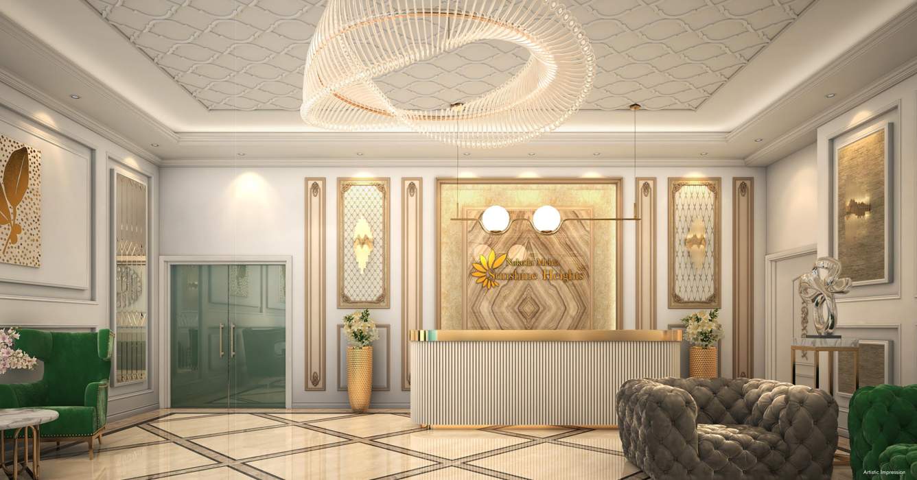  nakoda mehta sunshine heights a and c wings Lobby