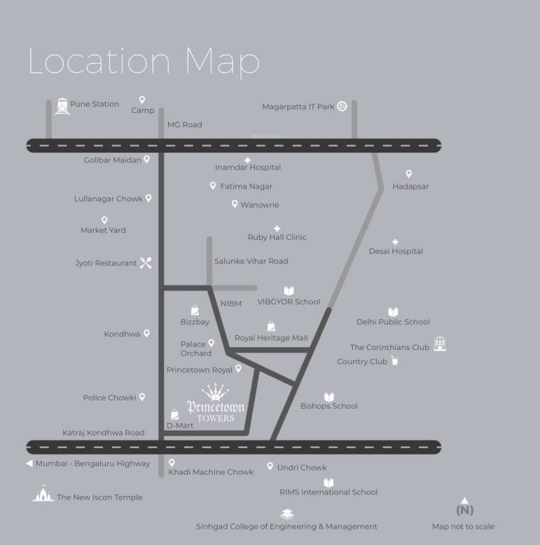  princetown tower c2 Location Plan