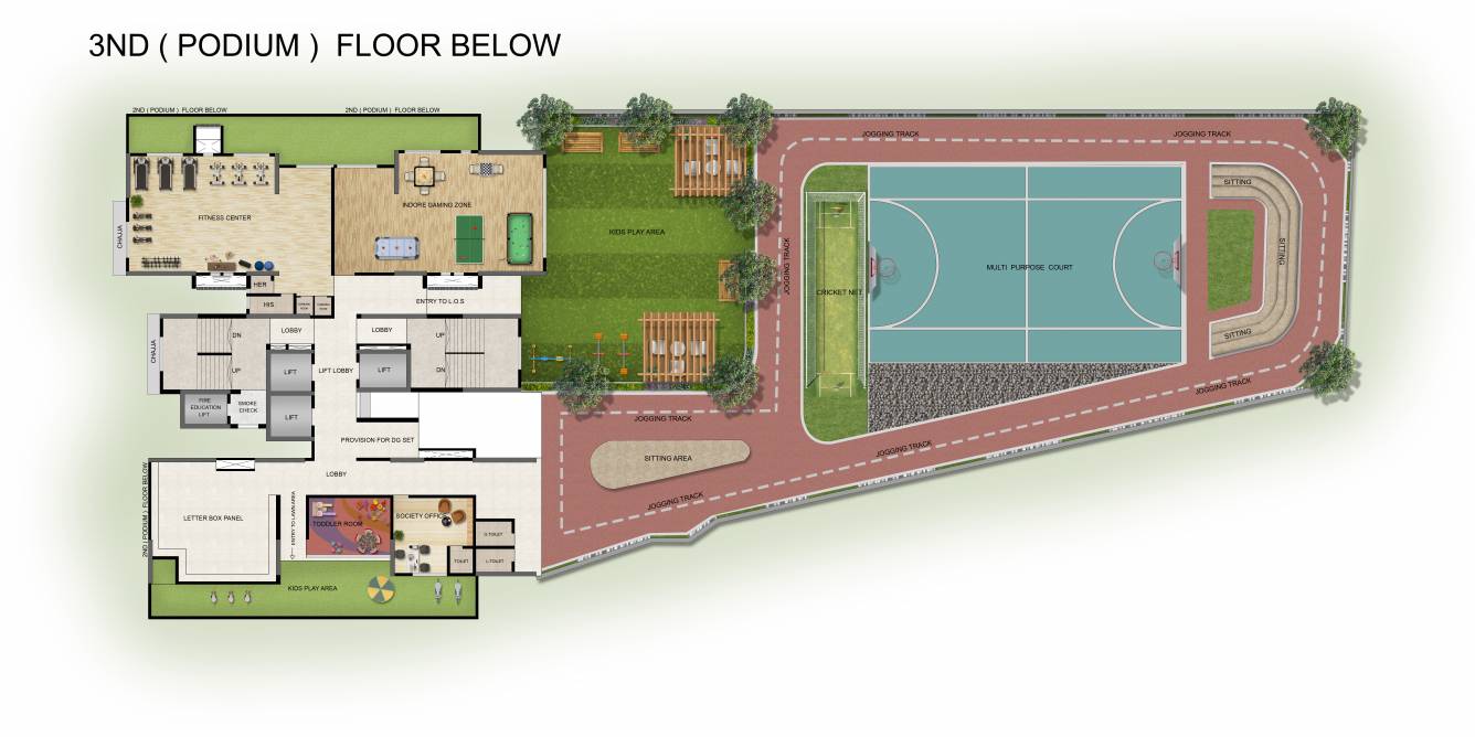  elite Shraddha Elite Cluster Plan