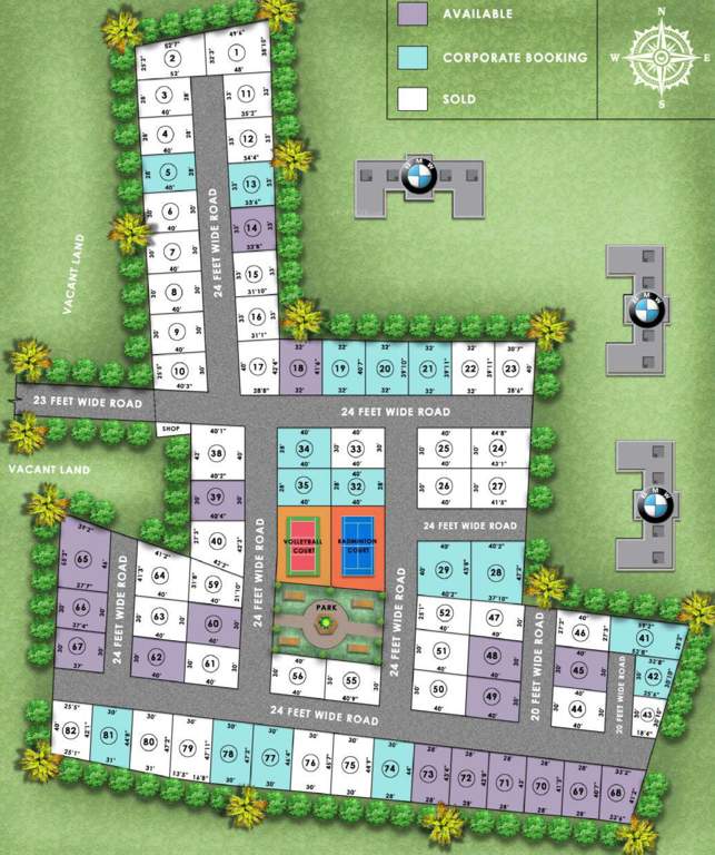  green meadows Layout Plan
