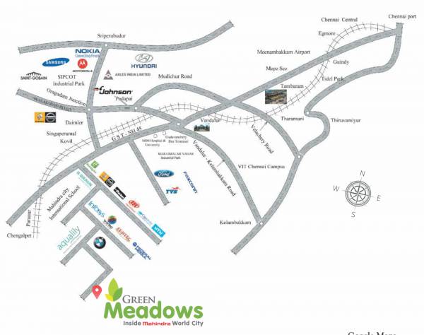  green-meadows Location Plan