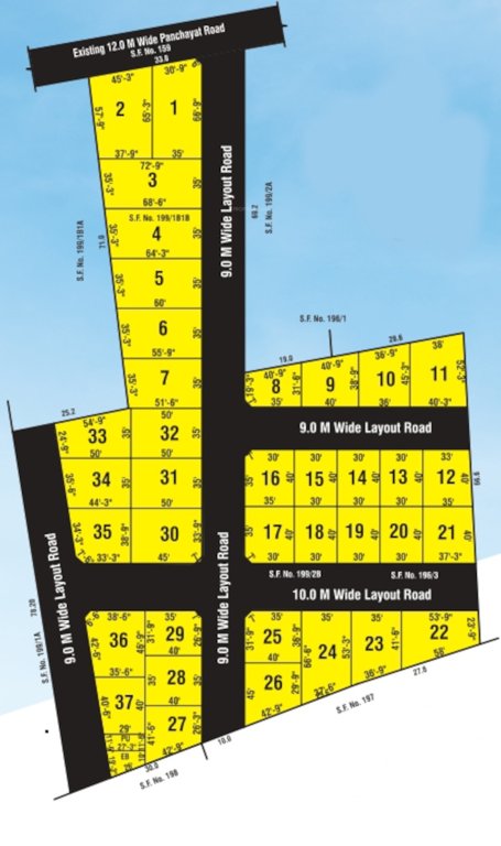  thooriga Layout Plan