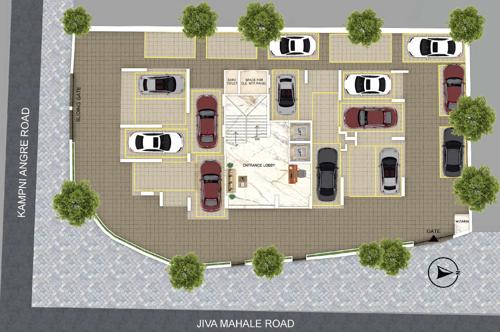  airbus Kamla Airbus Cluster Plan For Ground Floor