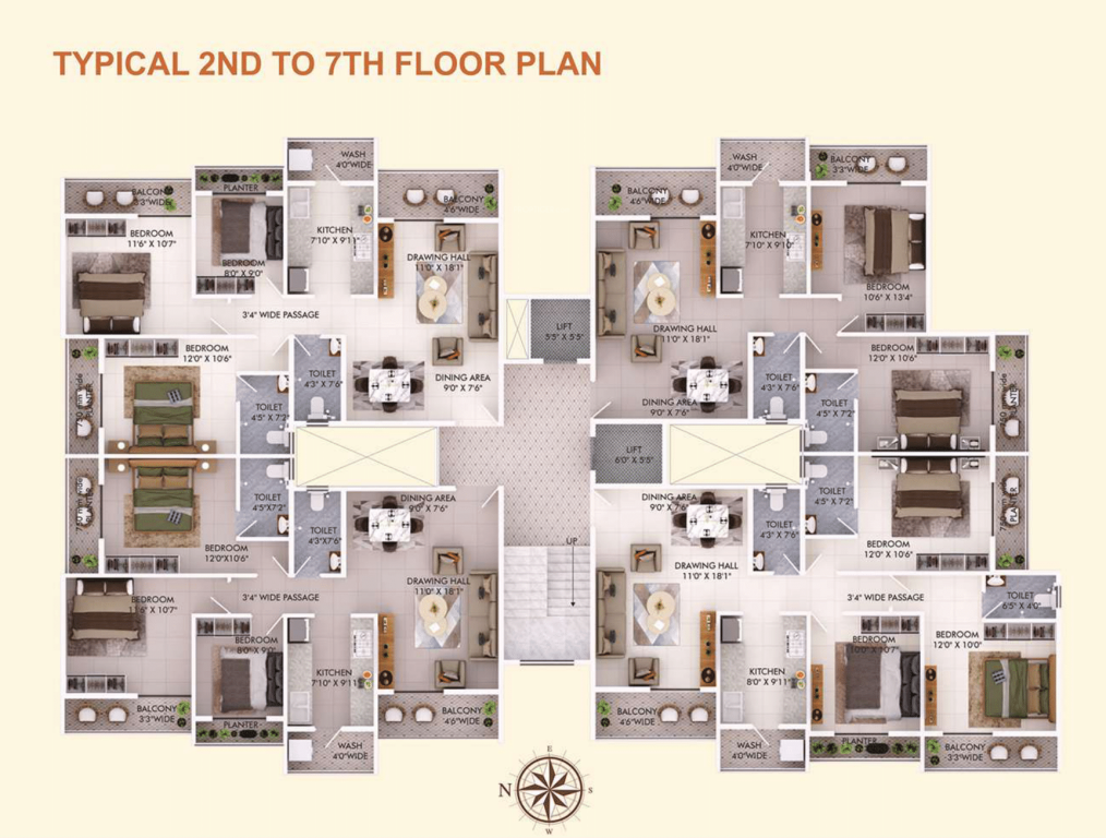 arsh glory Arsh Glory Cluster Plan