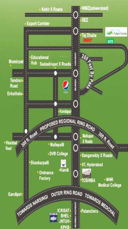  rivers edge nature greens Location Plan