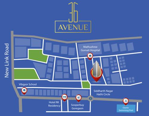  avenue-36 Location Plan