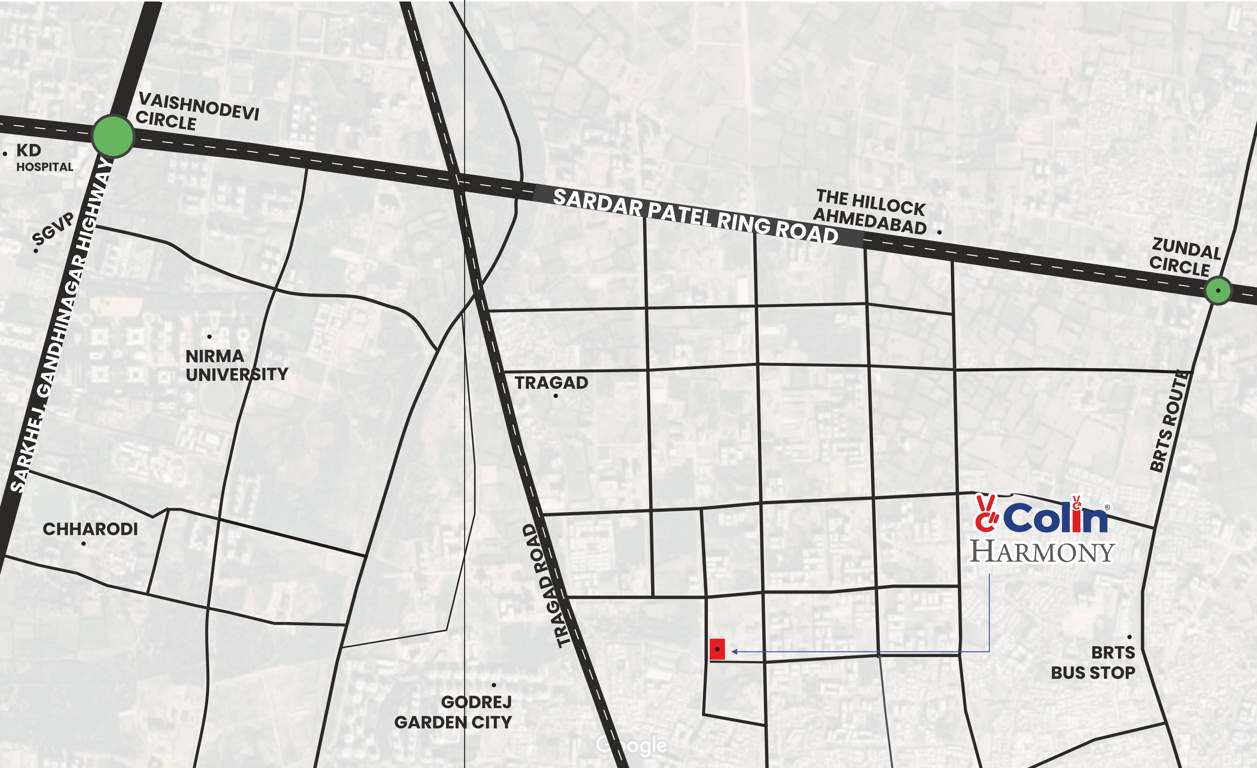 colin harmony Location Plan