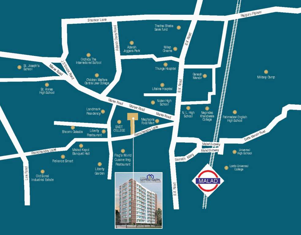 shree govind krupa Location Plan