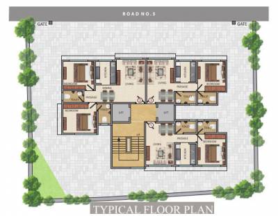 khanolkar-bhavan-chsl-paradise Paradise Cluster Plan