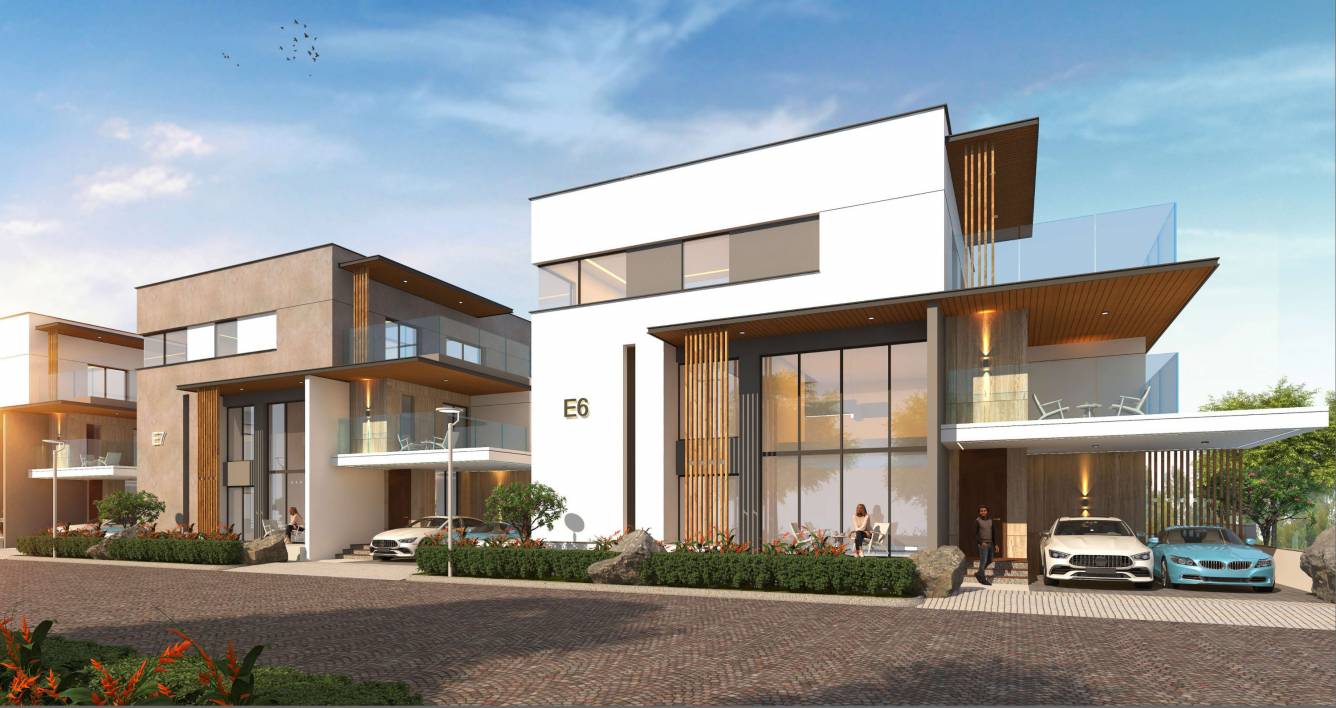  villas elevation concept Elevation