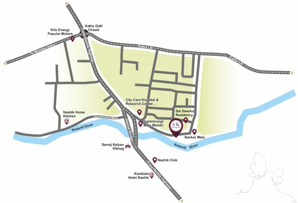  sk paradise Location Plan