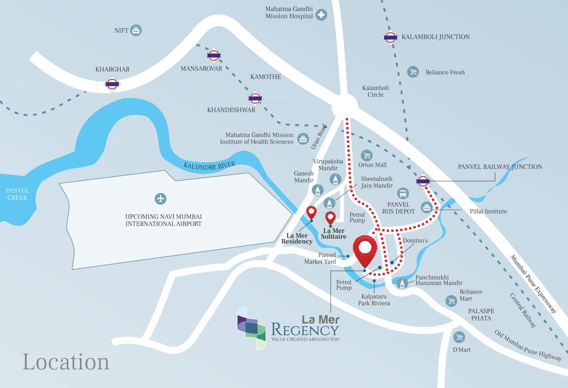 regency Location Plan