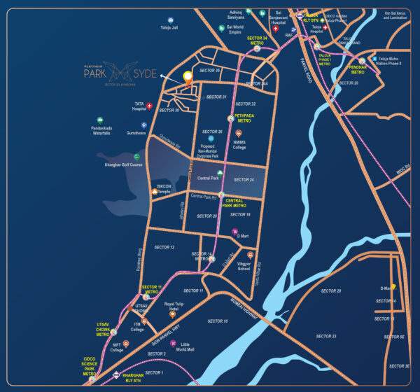  platinum parksyde Location Plan