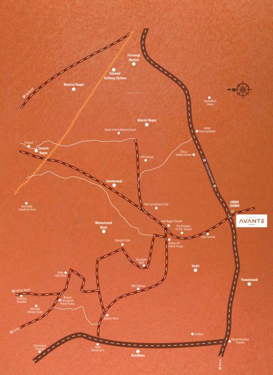 passcode avante Location Plan