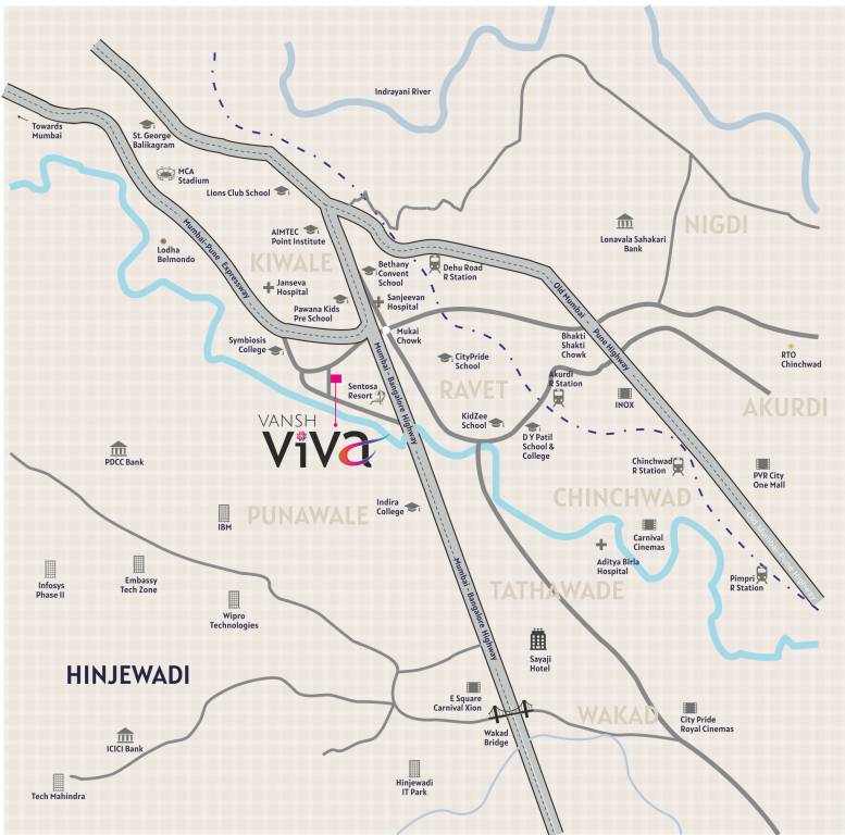  vansh viva Location Plan