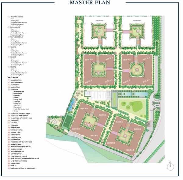 masterPlan of Lodha Sterling Tower C