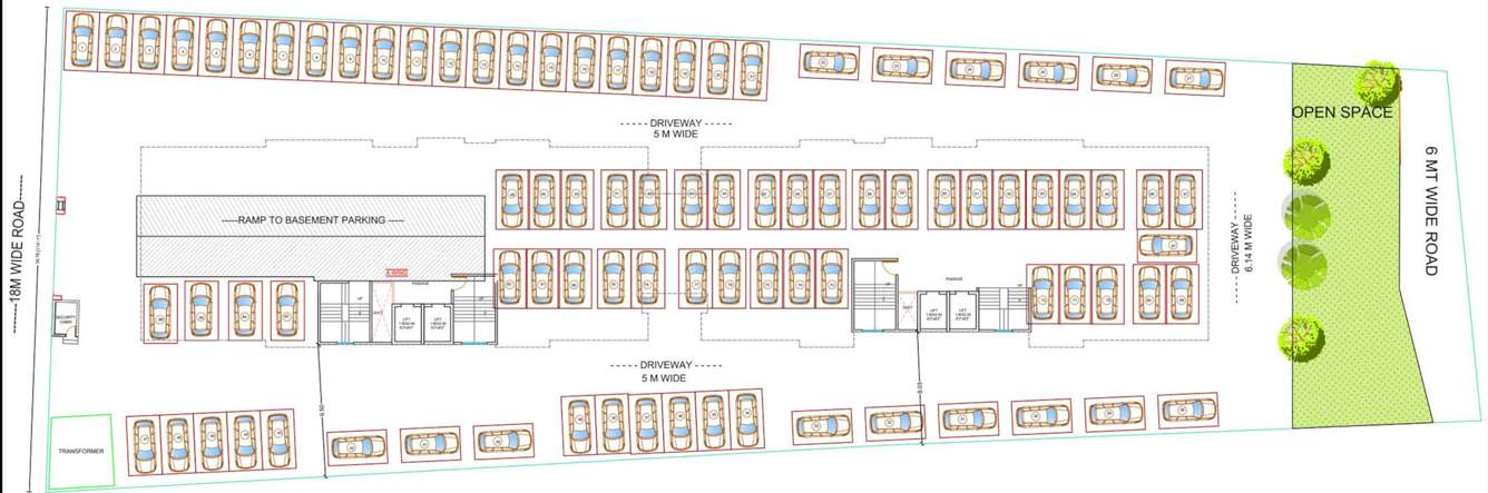  marigold calendula Marigold Calendula Building A And B Cluster Plan For Ground Floor