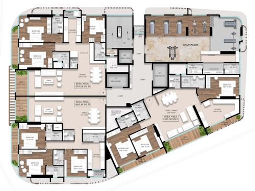 elenora Elenora Cluster Plan 4th floor