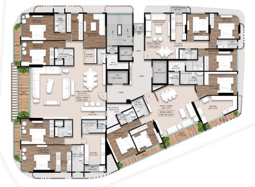  elenora Elenora Cluster Plan 8th floor