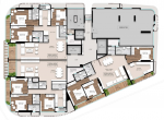  elenora Elenora Cluster Plan from 9th to 15th Floor
