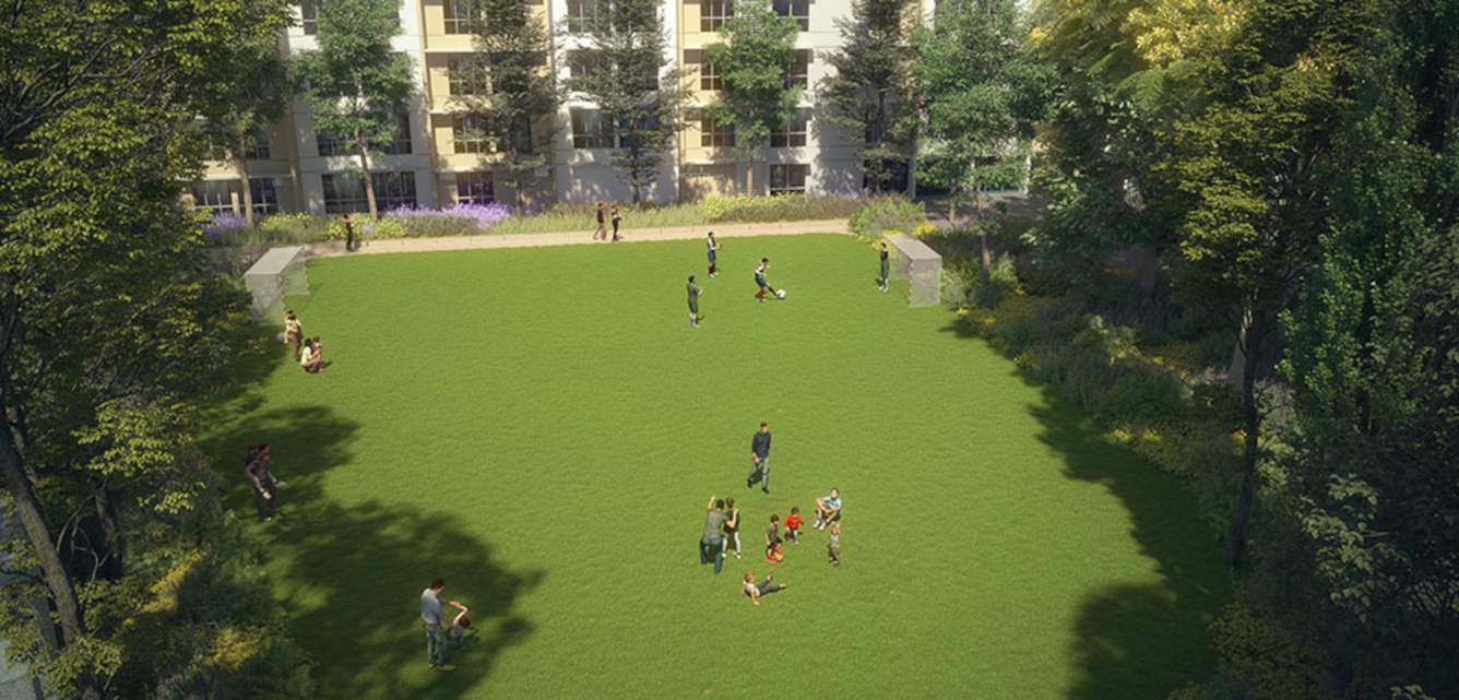  crown kolshet tower 3 Landscaped Gardens