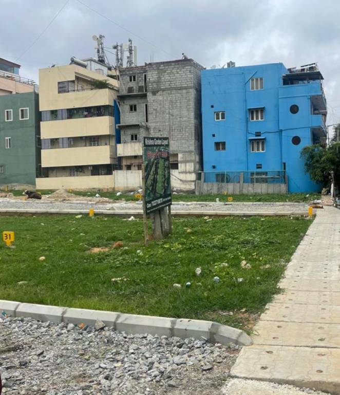  krishna gardens Plot