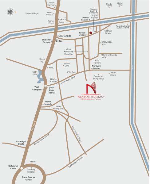  harmony Location Plan