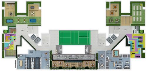 royal-square Royal Square Cluster Plan for Terrace Floor