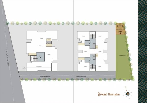  dharm-skylink Block A Cluster Plan