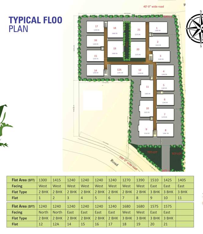  elite Elite Cluster Plan For Typical Floor