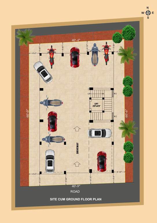  apartments kolathur Apartments Kolathur Cluster Plan